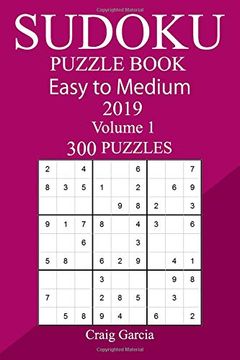 portada 300 Easy to Medium Sudoku Puzzle Book 2019 
