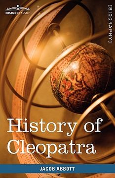 portada history of cleopatra, queen of egypt (en Inglés)