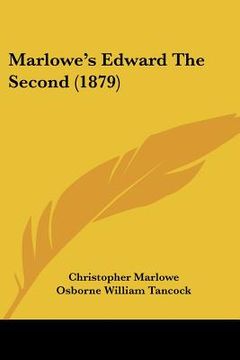 portada marlowe's edward the second (1879) (en Inglés)