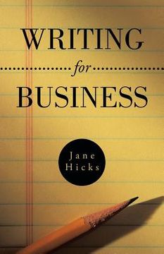 portada Writing for Business
