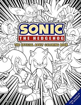 portada Sonic the Hedgehog: The Official Adult Coloring Book (en Inglés)