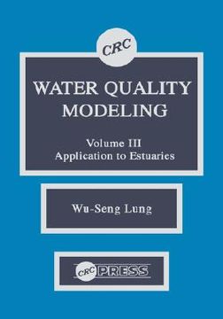 portada water quality modeling: application to estuaries, volume iii (en Inglés)