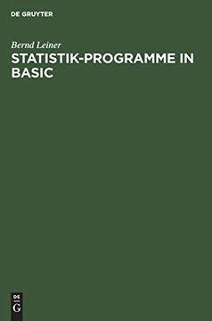 portada Statistik-Programme in Basic (en Alemán)