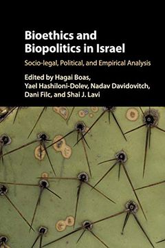 portada Bioethics and Biopolitics in Israel (en Inglés)