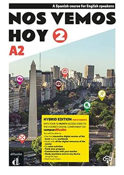 portada Libro nos Vemos hoy 2 Hibrida Inglesa Aavv Difusion Cent (in Spanish)