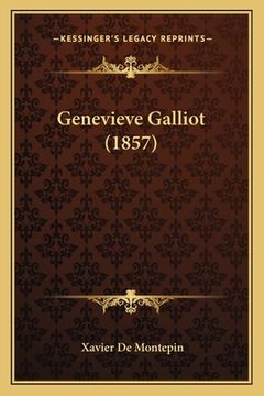 portada Genevieve Galliot (1857) (en Francés)