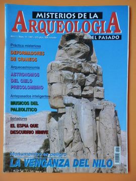 portada Misterios De La Arqueología Y Del Pasado. Año 1 / Núm. 11. La Venganza Del Nilo