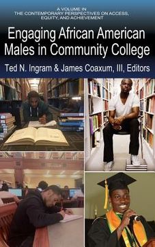 portada Engaging African American Males in Community College (hc) (en Inglés)