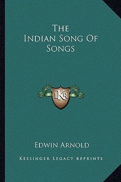 portada the indian song of songs (en Inglés)