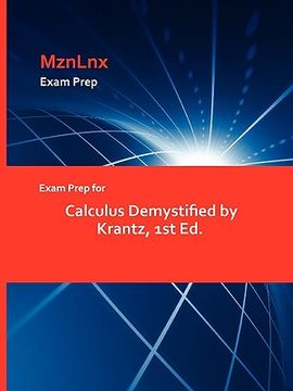 portada exam prep for calculus demystified by krantz, 1st ed. (en Inglés)