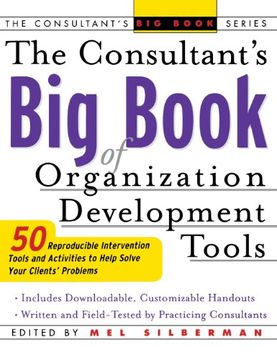 portada The Consultant's big Book of Organization Development Tools (Consultant's big Books) (en Inglés)