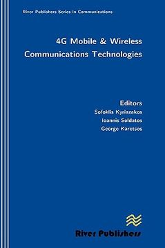portada 4g mobile and wireless communications technologies (en Inglés)