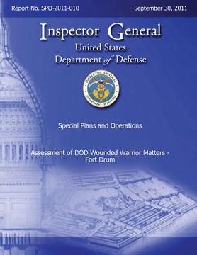 portada Assessment of DoD Wounded Warrior Matters - Form Drum (en Inglés)