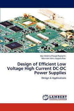 portada design of efficient low voltage high current dc-dc power supplies (en Inglés)