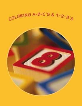 portada COLORING A-B-C's & 1-2-3's (en Inglés)