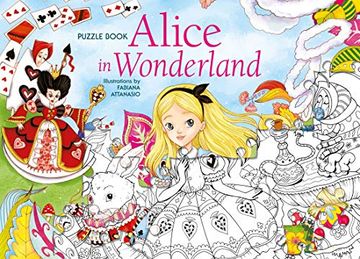 portada Alice in Wonderland: Puzzle Book (Big Jigsaw and Colouring Book) (in English)
