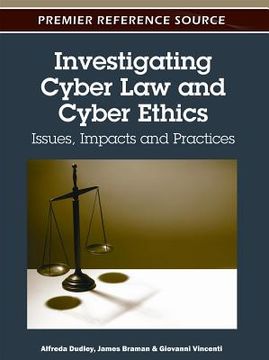 portada investigating cyber law and cyber ethics: