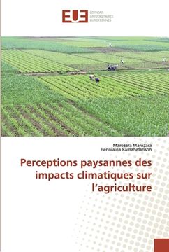 portada Perceptions paysannes des impacts climatiques sur l'agriculture (en Francés)