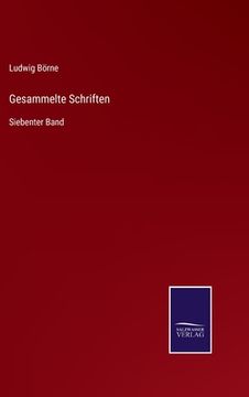portada Gesammelte Schriften: Siebenter Band (in German)