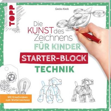 portada Die Kunst des Zeichnens für Kinder Starter-Block - Technik (en Alemán)