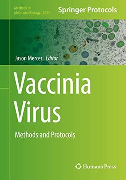 portada Vaccinia Virus: Methods and Protocols (en Inglés)
