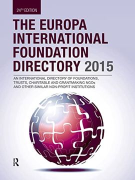 portada The Europa International Foundation Directory 2015 (in English)