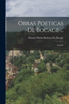 portada Obras Poeticas de Bocage. Sonetos (en Portugués)