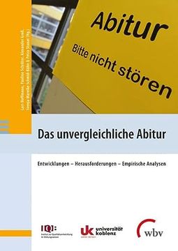 portada Das Unvergleichliche Abitur (en Alemán)
