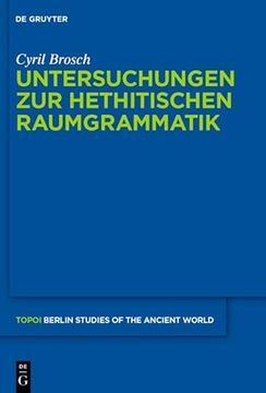 portada Untersuchungen zur Hethitischen Raumgrammatik (en Alemán)