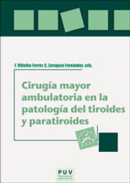 portada Cirugía Mayor Ambulatoria en la Patología del Tiroides y Paratiroides