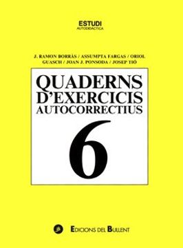 portada Quadern D'exercicis Autocorrectius 6 (Quaderns Autocorrectius) (en Catalá)