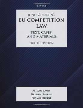 portada Jones and Sufrins eu Competition law 8th Edition (en Inglés)