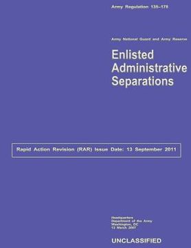 portada Enlisted Administrative Separations (in English)