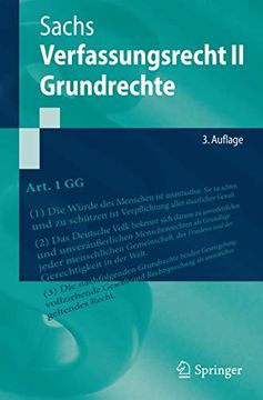 portada Verfassungsrecht ii - Grundrechte (en Alemán)