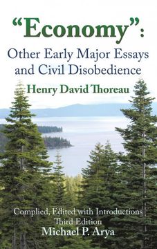 portada "Economy": Other Early Major Essays and Civil Disobedience - 3rd Edition 