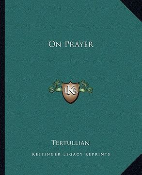 portada on prayer (en Inglés)