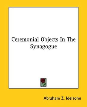 portada ceremonial objects in the synagogue (in English)