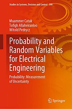 portada Probability and Random Variables for Electrical Engineering: Probability: Measurement of Uncertainty (en Inglés)