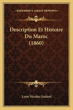 portada Description Et Histoire Du Maroc (1860) (en Francés)