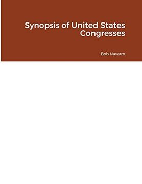 portada Synopsis of United States Congresses (en Inglés)