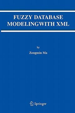 portada fuzzy database modeling with xml (en Inglés)
