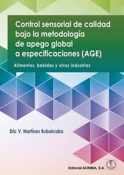 portada Control Sensorial de Calidad Bajo la Metodologia de Apego Total (in Spanish)