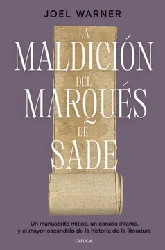 portada La maldición del marqués de Sade (in Spanish)