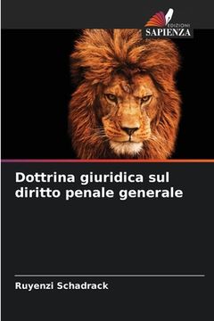 portada Dottrina giuridica sul diritto penale generale (in Italian)