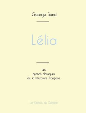 portada Lélia de George Sand (édition grand format) (en Francés)