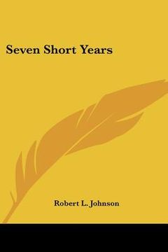 portada seven short years (in English)