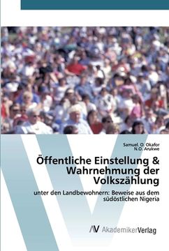 portada Öffentliche Einstellung & Wahrnehmung der Volkszählung (en Alemán)