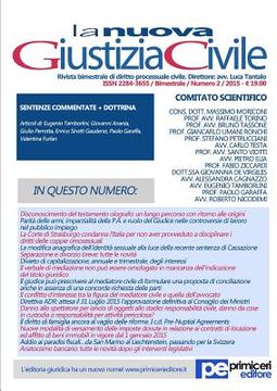 portada La Nuova Giustizia Civile (Anno 2, Numero 2) (en Italiano)