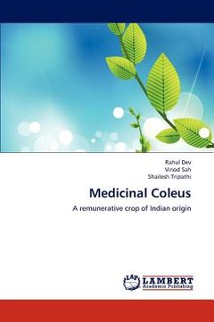 portada medicinal coleus (en Inglés)