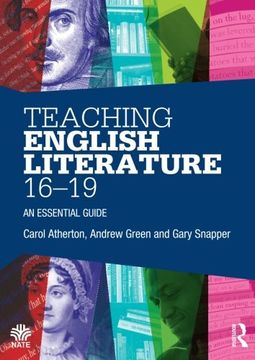 portada Teaching English Literature 16-19: An Essential Guide (National Association for the Teaching of English (Nate)) (in English)
